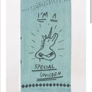 Blue Q I'M A SPECIAL UNICORN DISH TOWEL